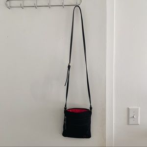 Dooney & Bourke black crossbody nylon purse
